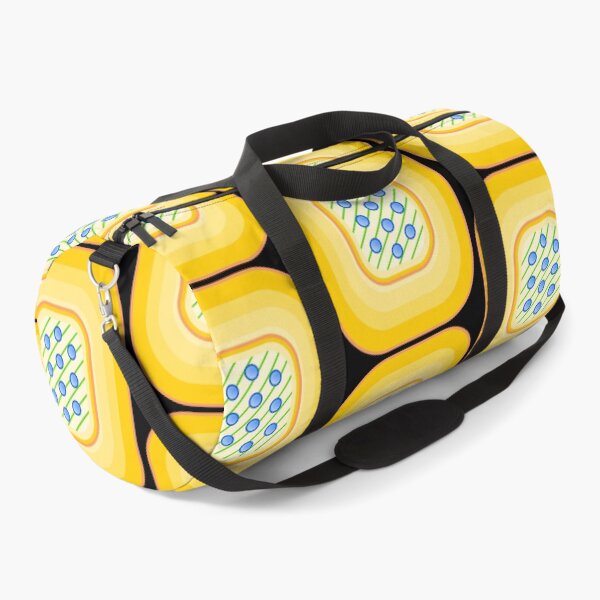 Item preview, Yellow Rounded Rectangles Blue Dots designed and sold by artfulnotebook.