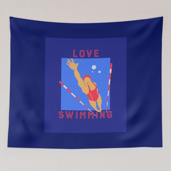 Item preview, Love Swimming designed and sold by Rozlar.