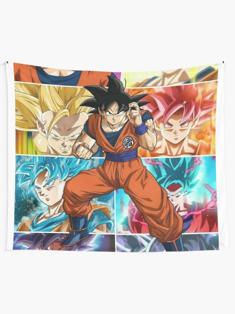 Tela decorativa «Mirada de Goku» de deramulk | Redbubble Tela decorativa «Mirada de Goku» de deramulk | Redbubble