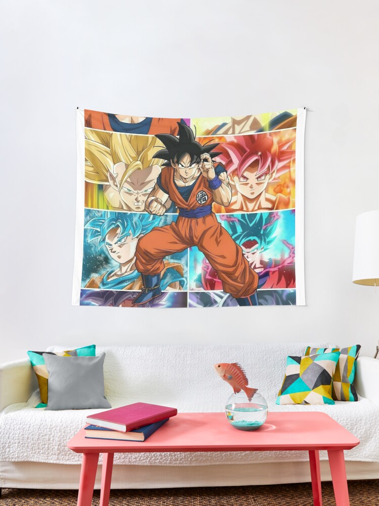 Tela decorativa «Mirada de Goku» de deramulk | Redbubble Tela decorativa «Mirada de Goku» de deramulk | Redbubble