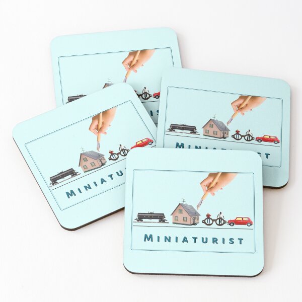 Item preview, Miniaturist Tshirt Tee Shirt Miniature Maker Hobbyist Cute Funny Kawaii Graphic Cartoony Design for Apparel Accessories Home Decor Skins Totes Bags Wall Art Stickers designed and sold by Rocbebe.