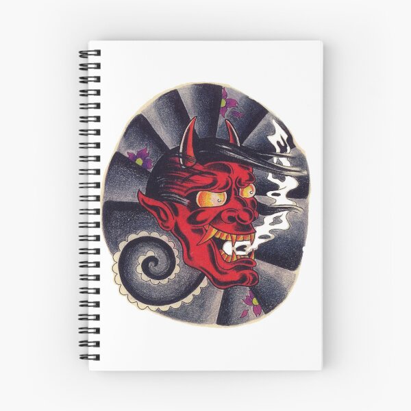 Item preview, JAPANESE HANYA DEMON tattoo art custom design designed and sold by 999shirts.
