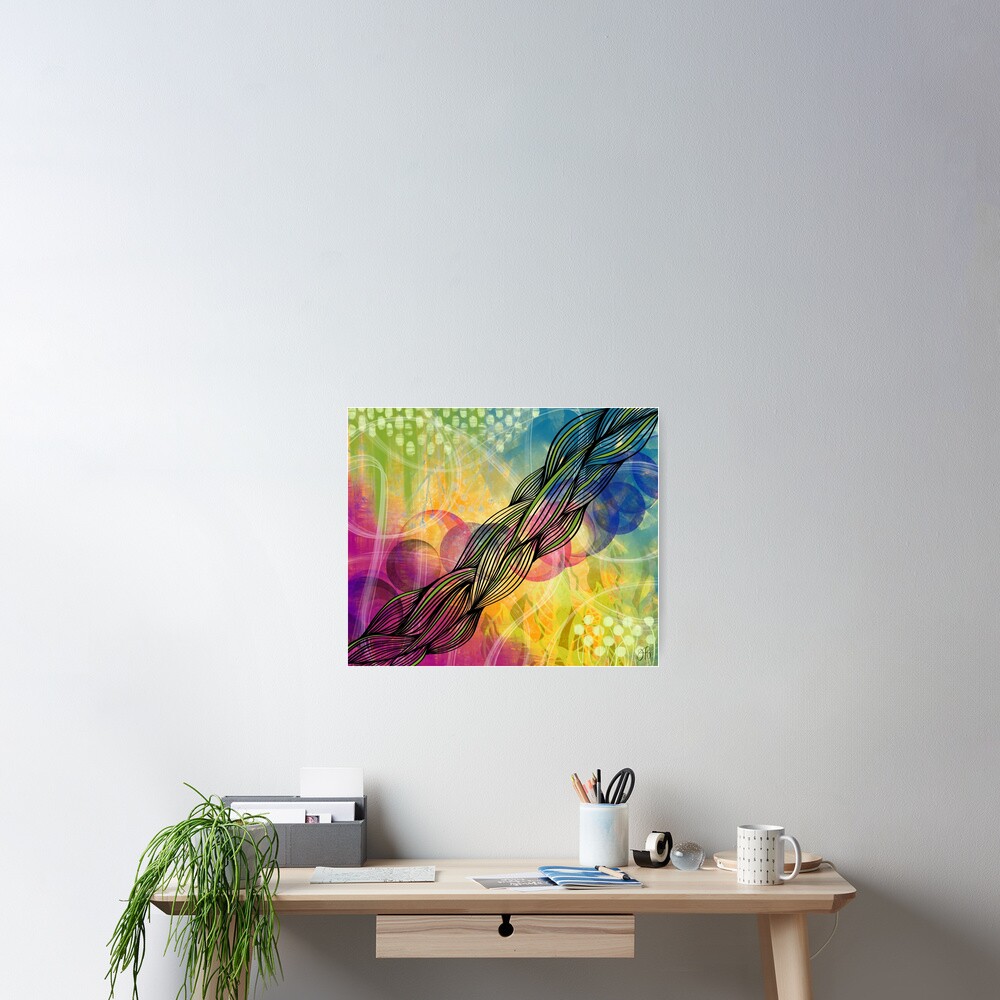 Cosmic Twist Poster
