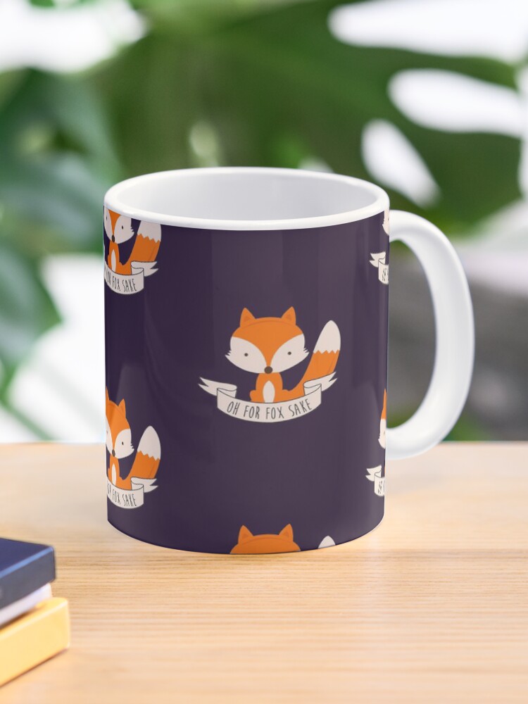 Thumbnail 1 of 6, Coffee Mug, Oh For Fox Sake designed and sold by revoltz.