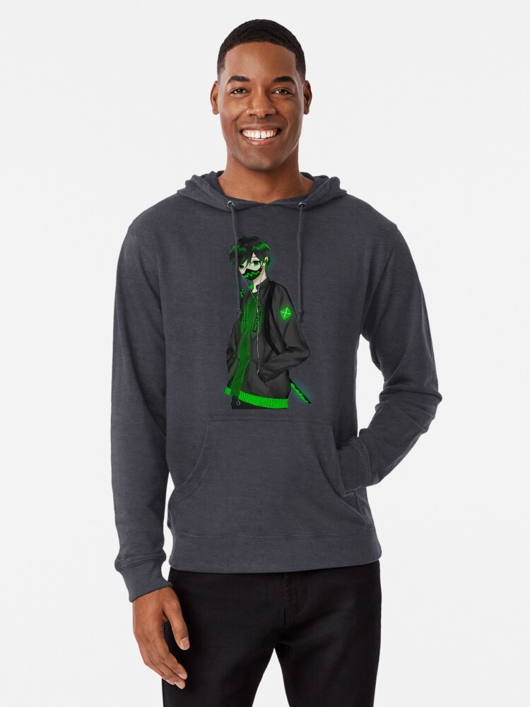 Neon green best sale and grey hoodie