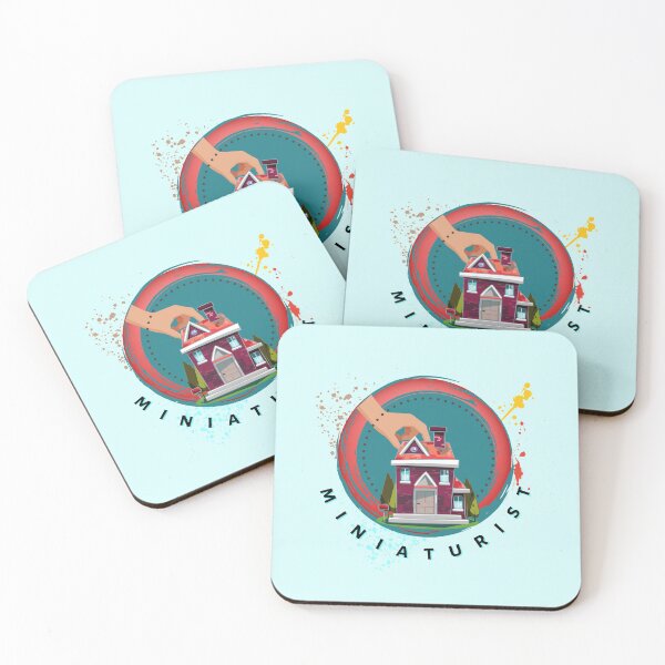 Item preview, Miniaturist Tshirt Tee Shirt Miniature Maker Hobbyist Cute Funny Kawaii Graphic Cartoony Design for Apparel Accessories Home Decor Skins Totes Bags Wall Art Stickers designed and sold by Rocbebe.