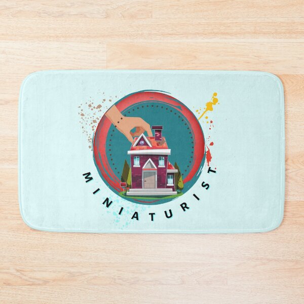Item preview, Miniaturist Tshirt Tee Shirt Miniature Maker Hobbyist Cute Funny Kawaii Graphic Cartoony Design for Apparel Accessories Home Decor Skins Totes Bags Wall Art Stickers designed and sold by Rocbebe.