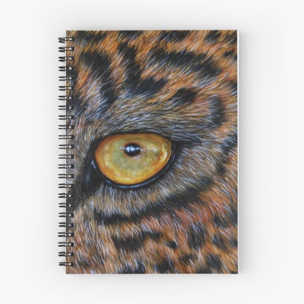 Item preview, "Eye of the Leopard" - oil painting designed and sold by Avril Brand.