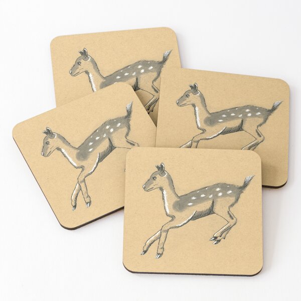 Item preview, Visayan Spotted Deer Sketch - Pen and Ink Wildlife Art designed and sold by Shawn Ballard.