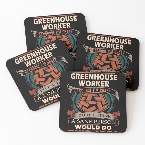 Item preview, Greenhouse Worker T Shirt - Sane Person Gift Item Tee designed and sold by eaneyjulie.