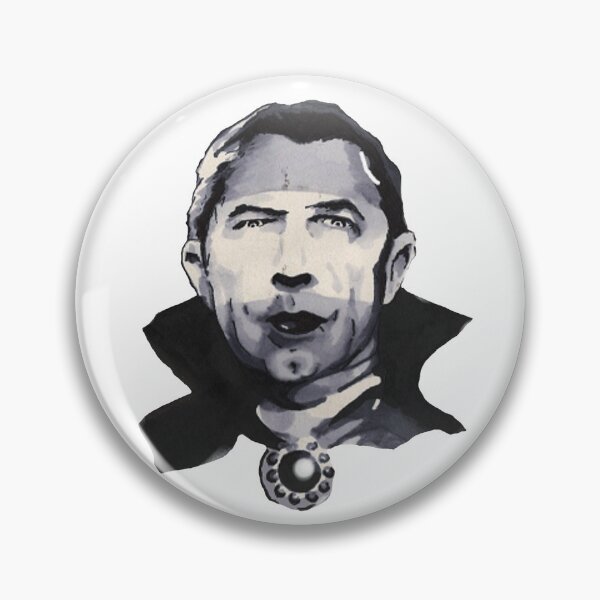 Item preview, DRACULA CLASSIC MOVIE MONSTER Bela Lagosi black and white art design designed and sold by 999shirts.