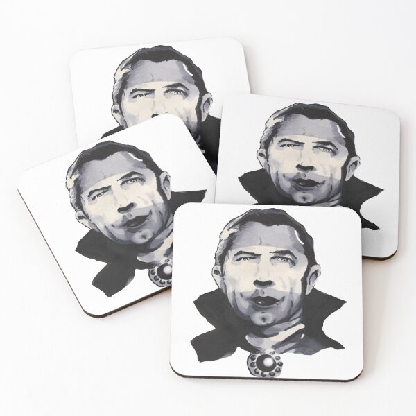 Item preview, DRACULA CLASSIC MOVIE MONSTER Bela Lagosi black and white art design designed and sold by 999shirts.