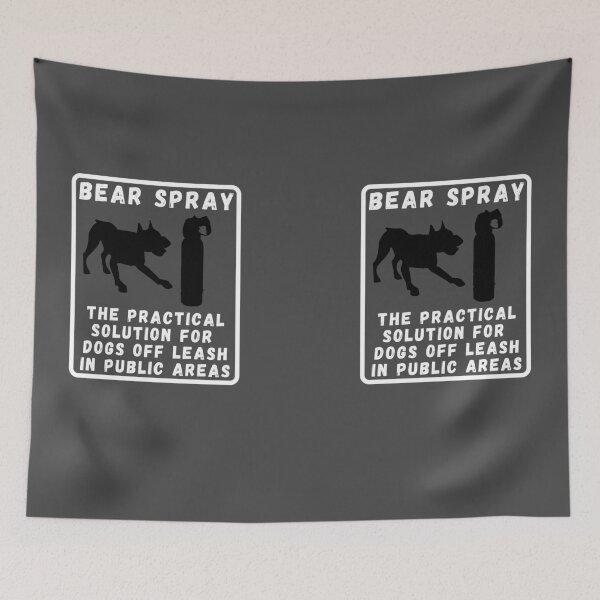 Item preview, Bear Spray The Practical Solution For Off Leash Dogs In Public Areas  designed and sold by MojaveTradePost.