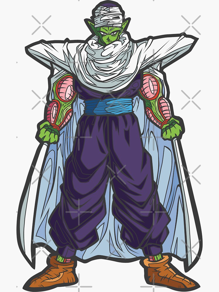 "Piccolo Dragon Ball Z Heights" Sticker for Sale by LatonyaClark