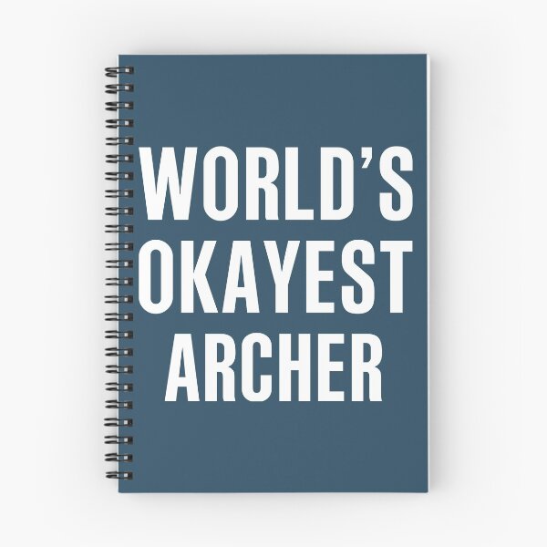 Item preview, Worlds Okayest Archer designed and sold by CeciLop.