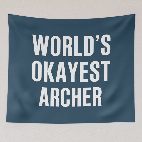 Item preview, Worlds Okayest Archer designed and sold by CeciLop.