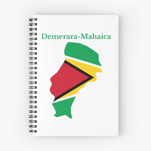 Item preview, Demerara Mahaica Region Map Design, Guyana. designed and sold by marosharaf.