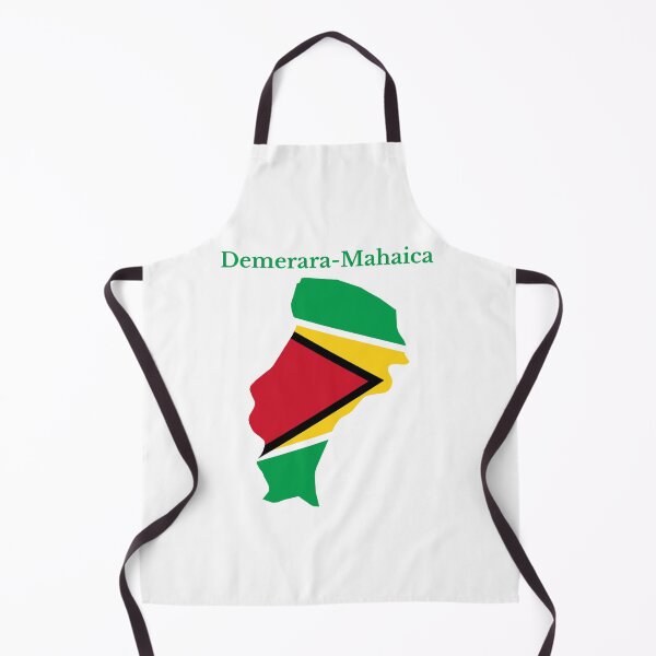 Item preview, Demerara Mahaica Region Map Design, Guyana. designed and sold by marosharaf.