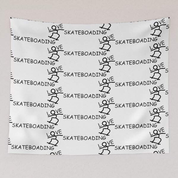 Item preview, LOVE SKATEBOARDING designed and sold by DomGDesign.