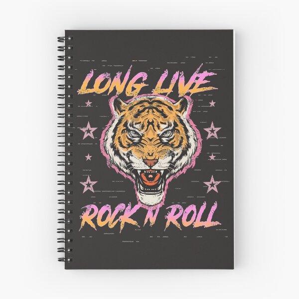 Item preview, Long Live Rock N Roll Tiger designed and sold by LoneCrow.