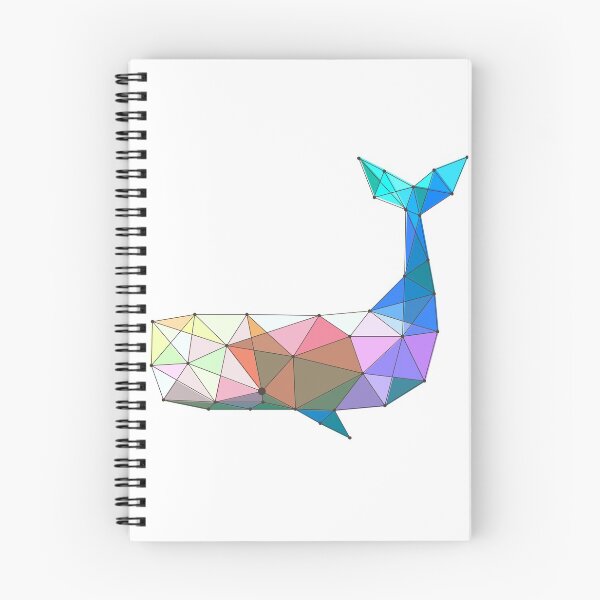 Item preview, Geometric Whale designed and sold by sanashibata.