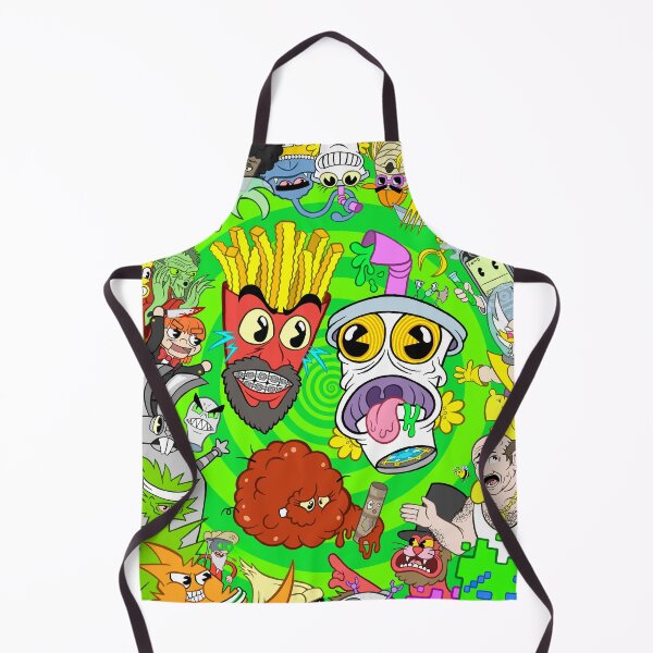 Item preview, Aqua Teen Hunger Force - Pure Chaos (Green Swirl BG) designed and sold by Dylanimation.