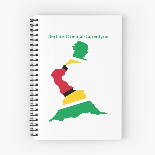 Artikelvorschau, Karte der Region East Berbice Corentyne, Guyana. entworfen und verkauft von marosharaf.