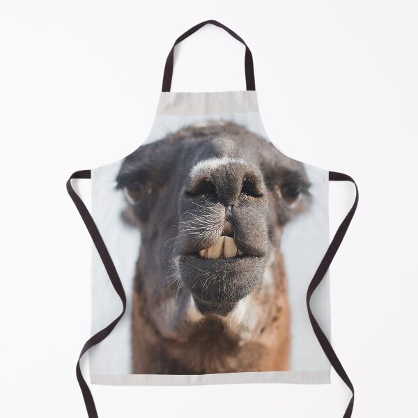 Item preview, Hey This Is A Llama, Not An Alpaca! - Grumpy Funny Face on A Farm Chewing Grassroots - Funny Llama Face designed and sold by sthNnth.