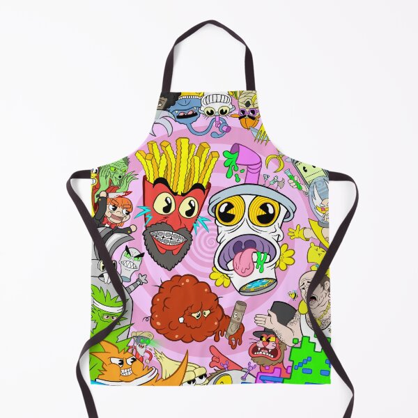 Vista previa del artículo con la obra «Aqua Teen Hunger Force - Pure Chaos (Remolino rosa)», diseñado y vendido por Dylanimation.