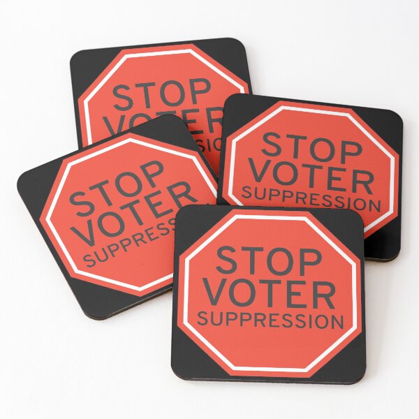 Item preview, Stop Voter Suppression designed and sold by syarifahrasul.