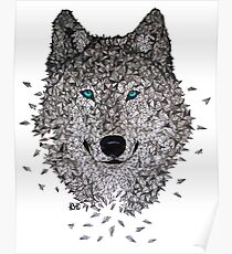 Vector Wolf Poster