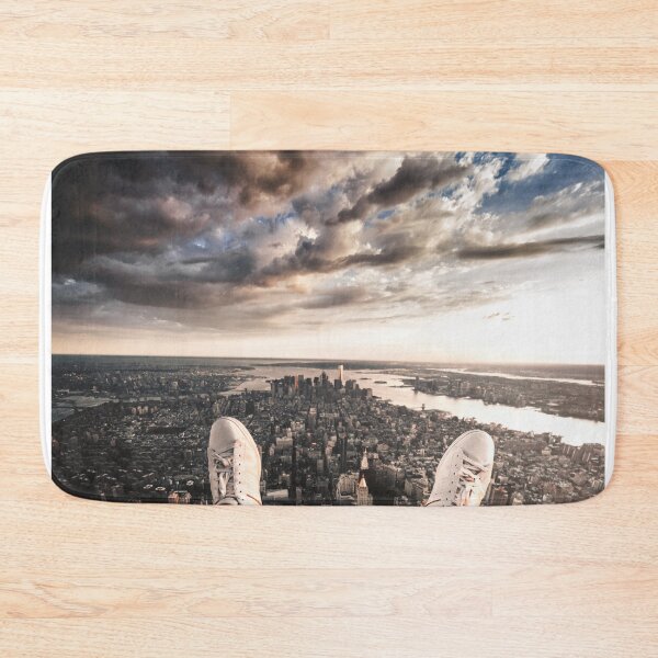 Item preview, man flying over manhattan designed and sold by franckreporter.