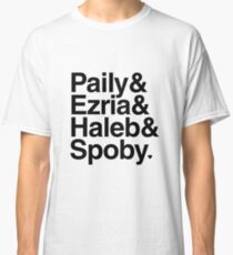 PLL Ships - black text Classic T-Shirt