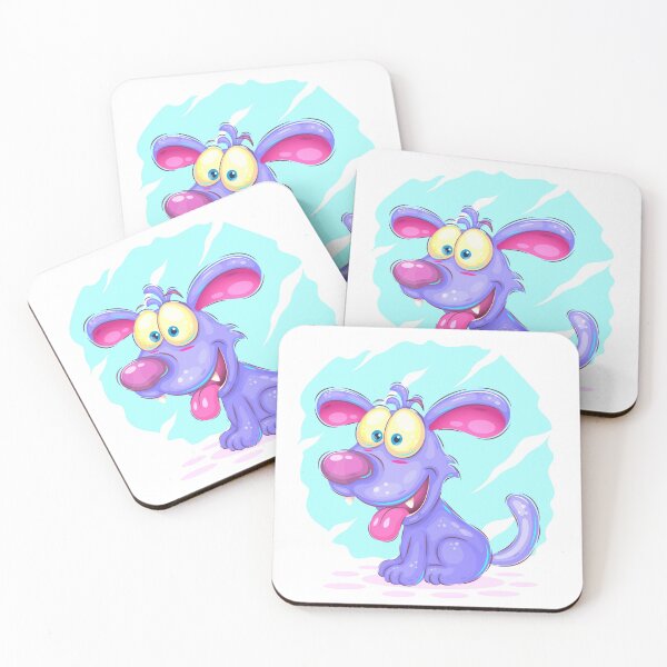 Item preview, Blue cartoon puppy designed and sold by AndreyKENO.