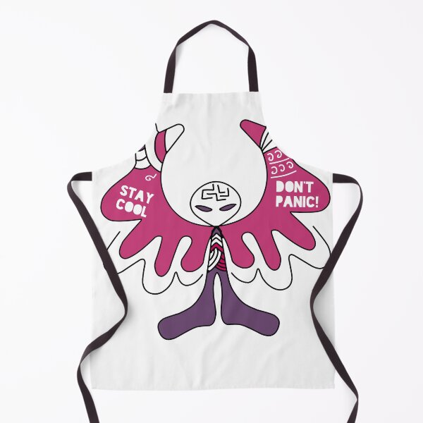 Item preview, Stay Cool, Don't Panic! Doodle Colored Alien designed and sold by R4CProject.