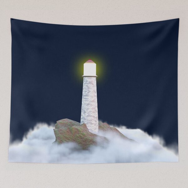 Item preview, Lighthouse on a Rock designed and sold by bradm50.
