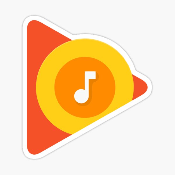 Google Play Music Stickers Redbubble