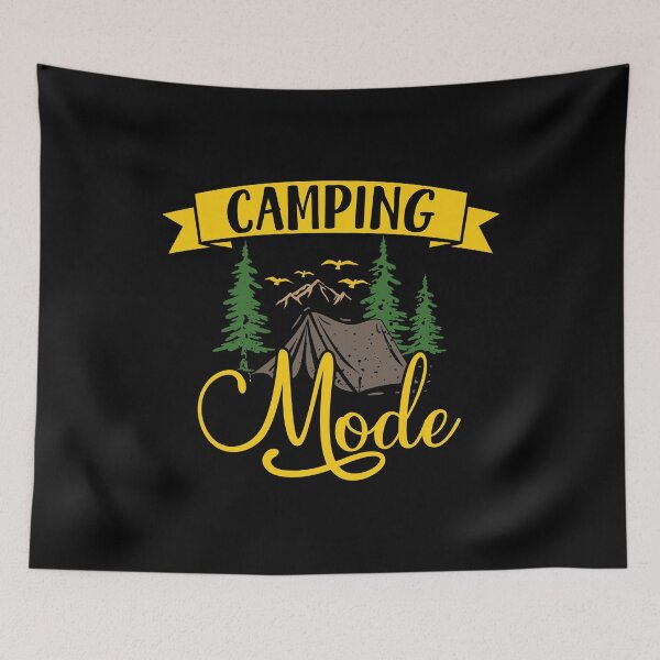 Item preview, Cool Camping Shirts, Camping Mode Shirt, Family Vacation Shirt, Camping Squad Shirt, Nature Lover Shirt, Outdoor Lover Shirt, Camping Tshirt designed and sold by UrbanJupiter1.