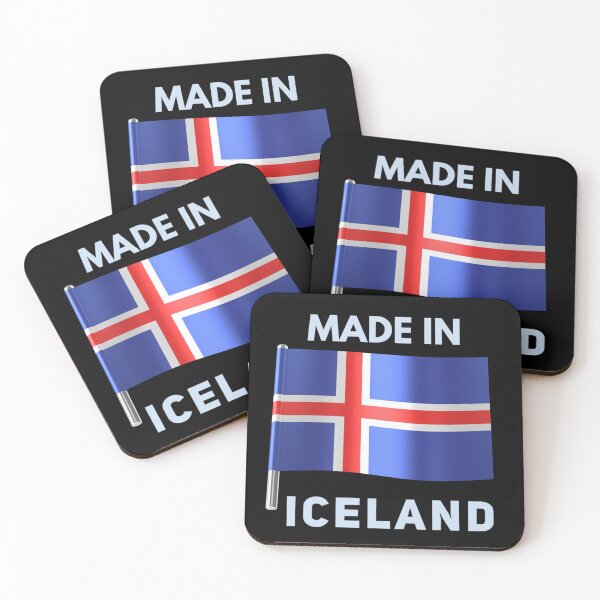 Item preview, Made in Iceland, Flag Of Iceland  designed and sold by Ruby Jackson.