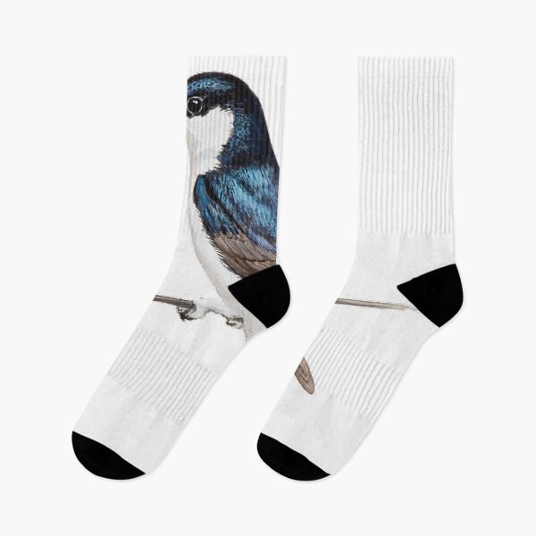 Item preview, White-bellied feather-footed swallow (scientific name: Delichon urbicum), also known as feather-footed swallow designed and sold by zenger2021.