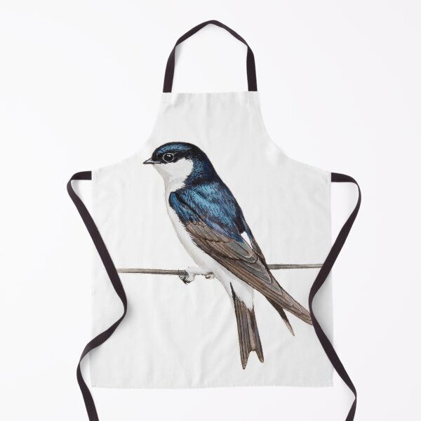 Item preview, White-bellied feather-footed swallow (scientific name: Delichon urbicum), also known as feather-footed swallow designed and sold by zenger2021.