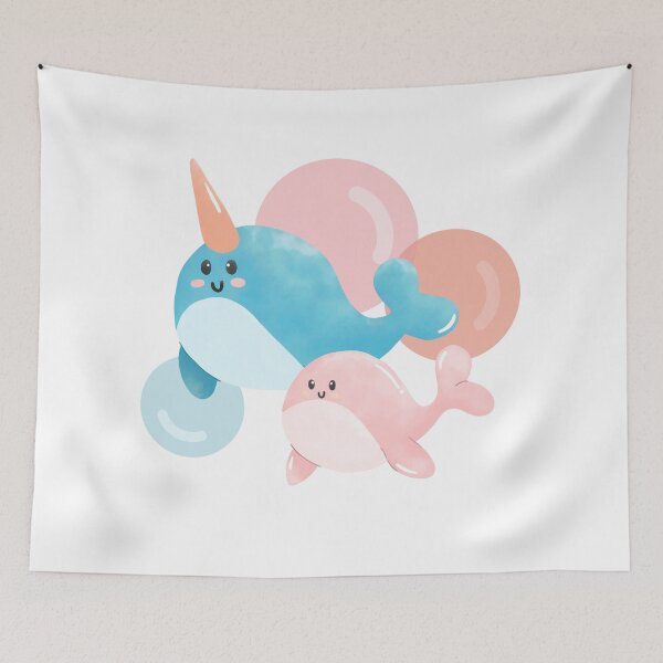 Item preview, Cute narwhale  designed and sold by KimmmiK.