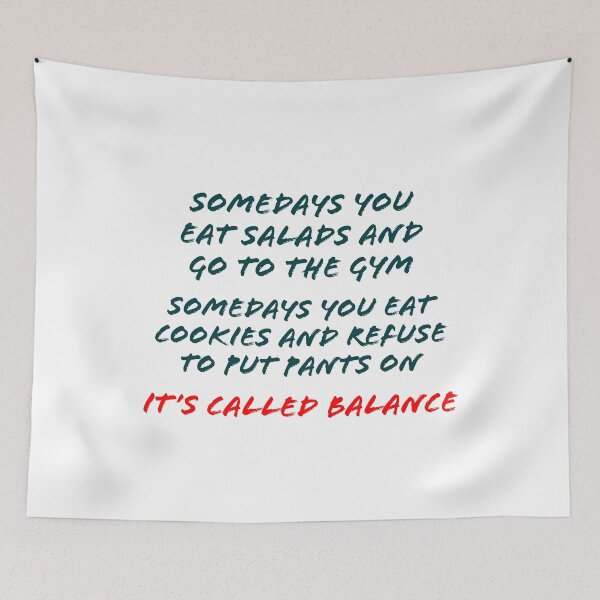Item preview, "IT'S CALLED BALANCE" designed and sold by MrsPeterson2021.