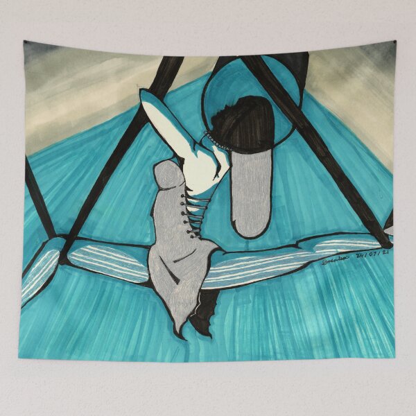 Item preview, Blue Silks designed and sold by DiceandTea.