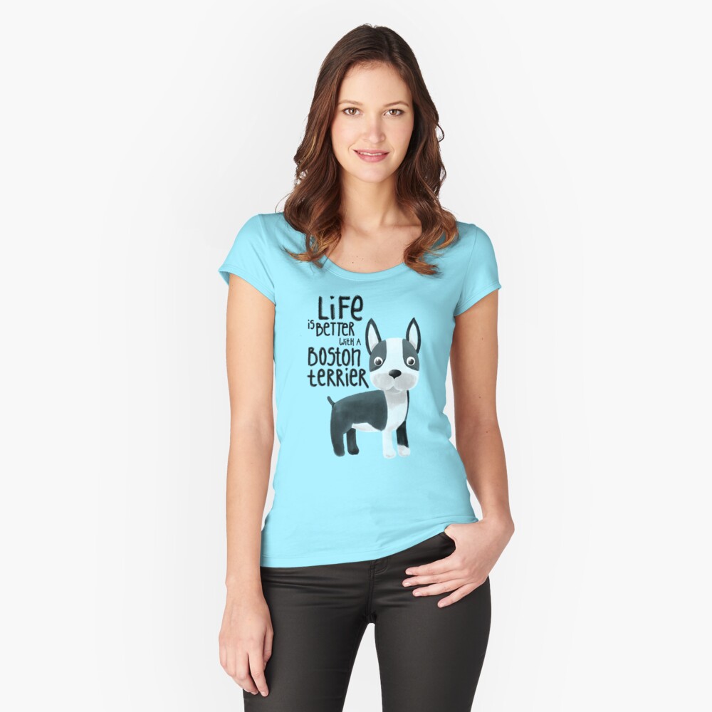 Item preview, Fitted Scoop T-Shirt designed and sold by MatejaLukezic.