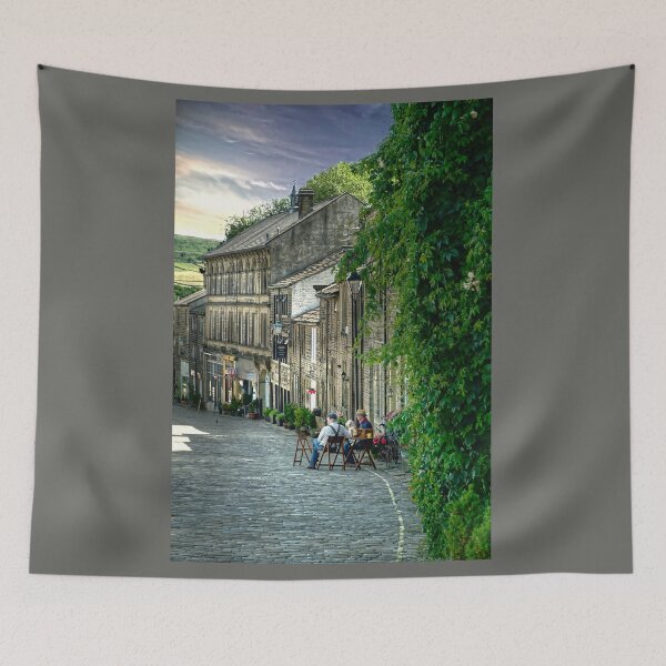 Item preview, A Lazy Summer Evening in Haworth Portrait  designed and sold by Alisonchambers2.
