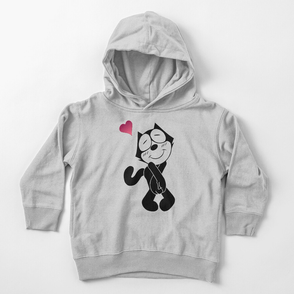 Felix the Cat Love Toddler Pullover Hoodie