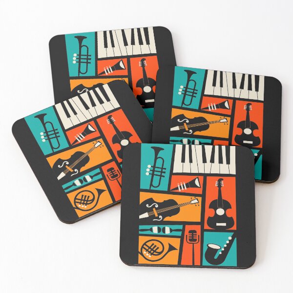 Item preview, Jazz Music Poster designed and sold by Yernarb.
