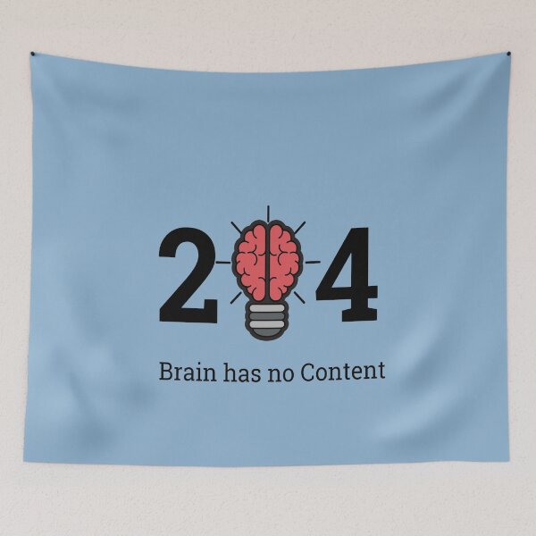 Item preview, 204 Error  designed and sold by Tshirtpedia.