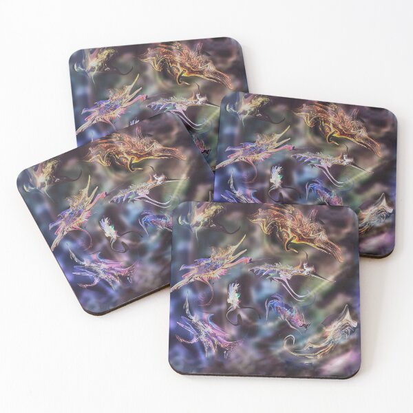 Item preview, universe,  cities galaxy, space, surrealism, seamless pattern, cartoon designed and sold by Maria Mihailova.